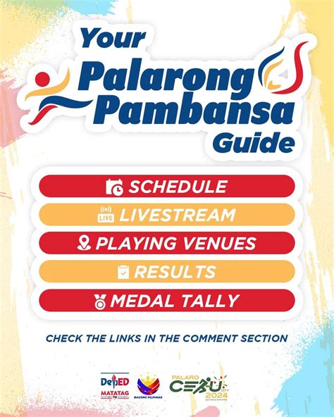 Palarong Pambansa 2024: Livestream, Full Schedule, Medal Tally.